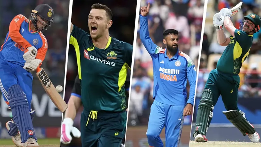 IND vs AUS 1st T20: अभिषेक शर्मा बनाम जोश हेजलवुड, वरुण चक्रवर्ती बनाम ट्रेविस हेड केनबरा टी20 में इन 10 खिलाड़ियों के बीच हो सकता है गेम बदलने वाला मुकाबला।