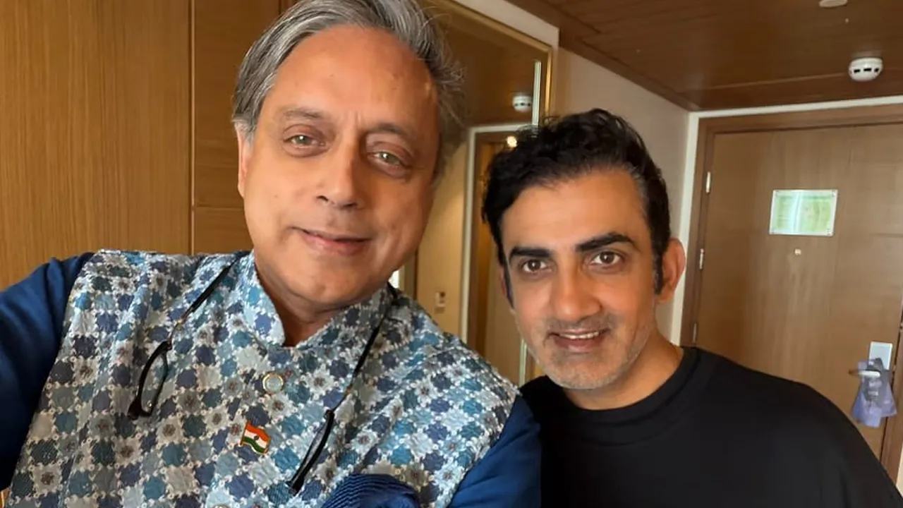 थरूर की तारीफ़ का जवाब देने के बहाने गंभीर ने किस पर साधा निशाना?