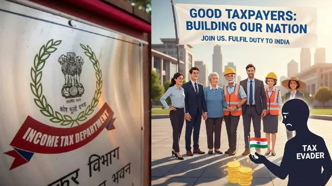 हमें अच्छे टैक्सपेयर बनने और टैक्स चोरी करने वालों को टैक्स देने और देश के लिए अपना फ़र्ज़ निभाने के लिए प्रेरित करने की ज़रूरत है