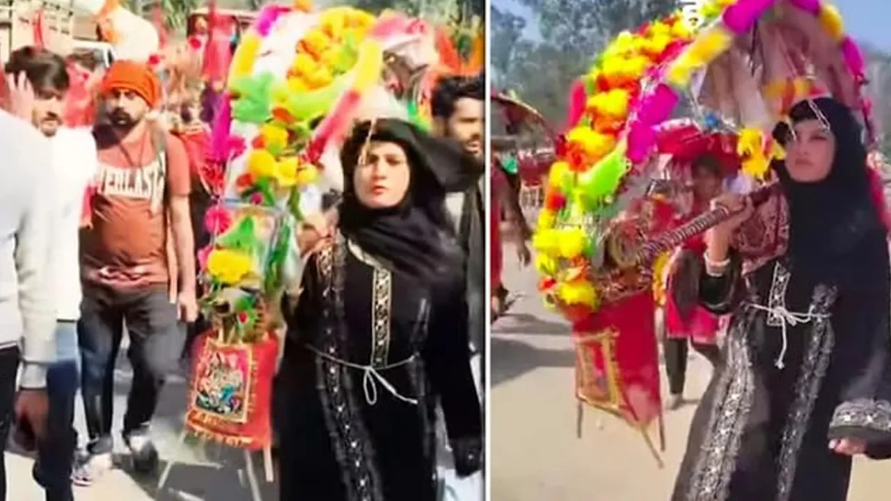 बुर्का पहनकर कावड़ क्यों लाई? तमन्ना मलिक ने बताई इसके पीछे की कहानी