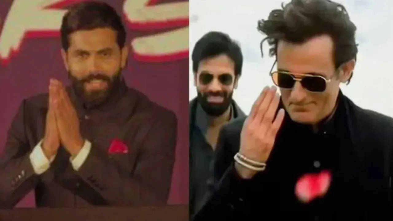 जाडेजा ने IPL 2026 राजस्थान रॉयल्स कैंप में रहमान डकैत की स्टाइल में एंट्री की!