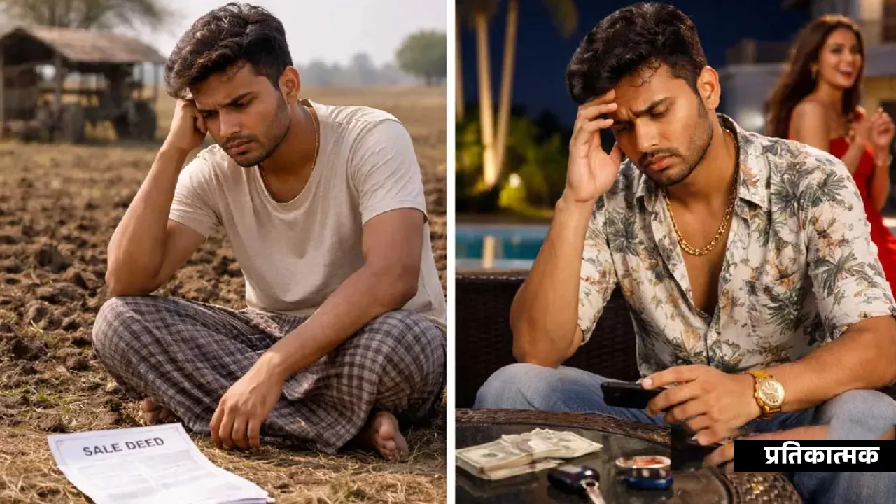 गुजरात के युवाओं को महंगी कारों और शानदार घरों के लिए अपनी ज़मीन और खेत नहीं बेचने चाहिए