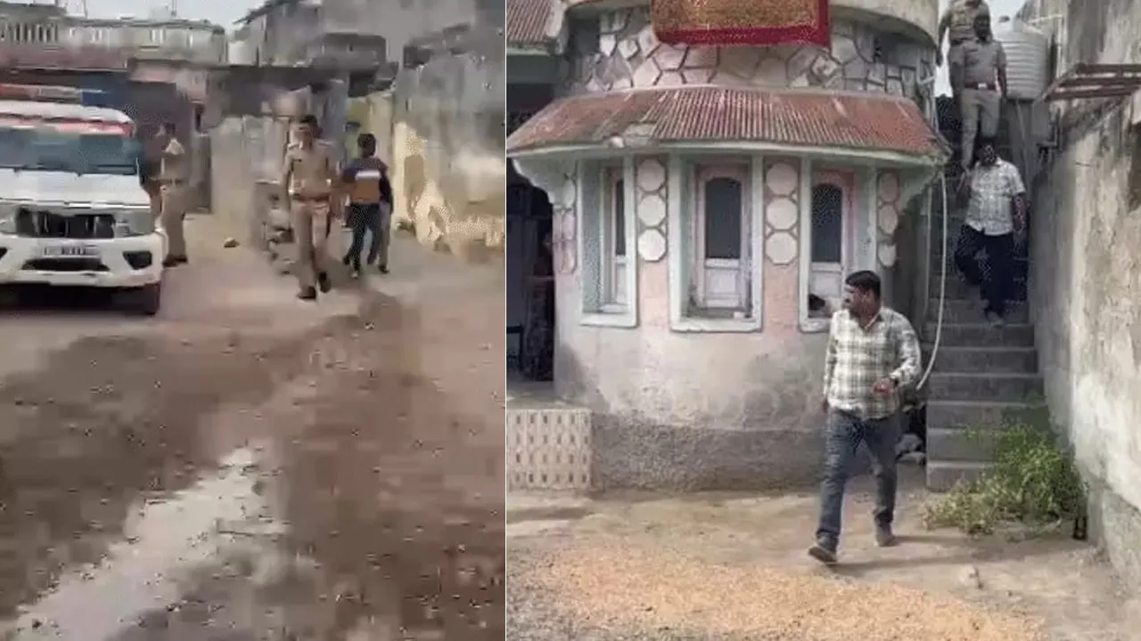 आखिर गढ़ड़ा में ऐसा क्या हुआ?  पुलिस के धड़ाधड़ दस्ते उतरे, कर्फ्यू जैसा माहौल