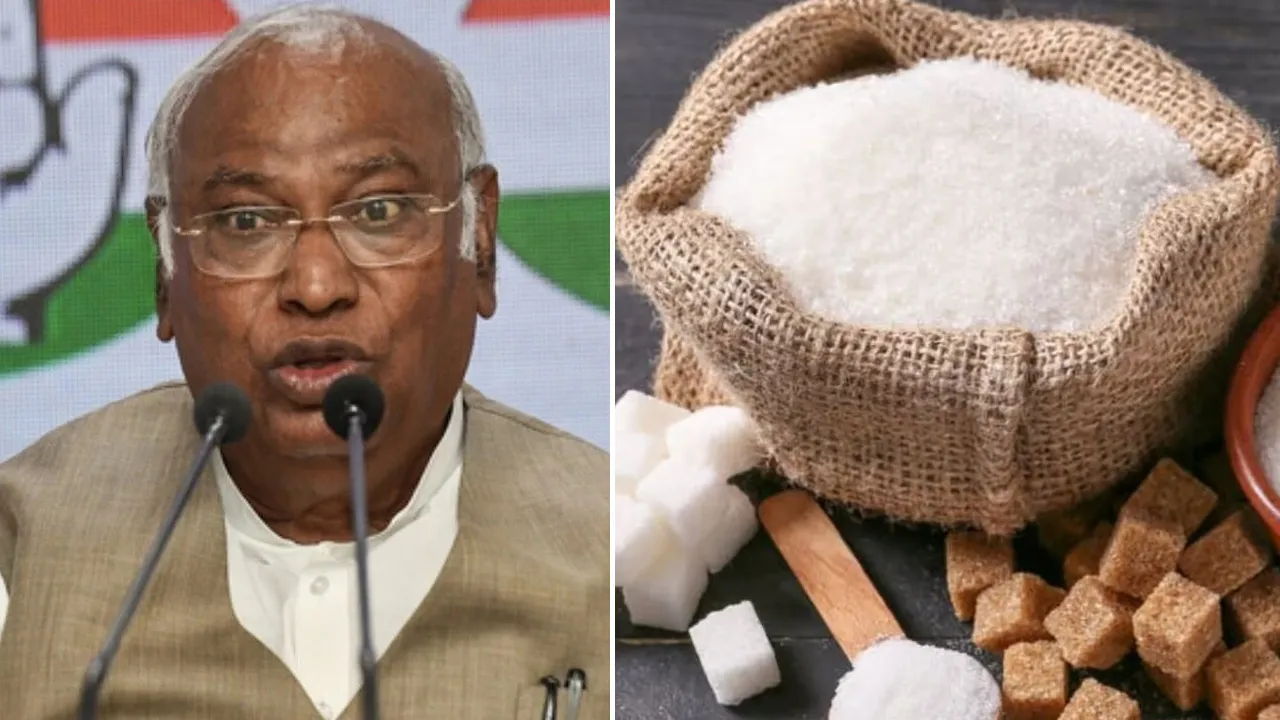 चीनी पर सरकार और विपक्ष के बीच बढ़ी कड़वाहट…खड़गे का सवाल- आयात की नौबत क्यों आई, सरकार बोली- जमाखोरी बढ़ी