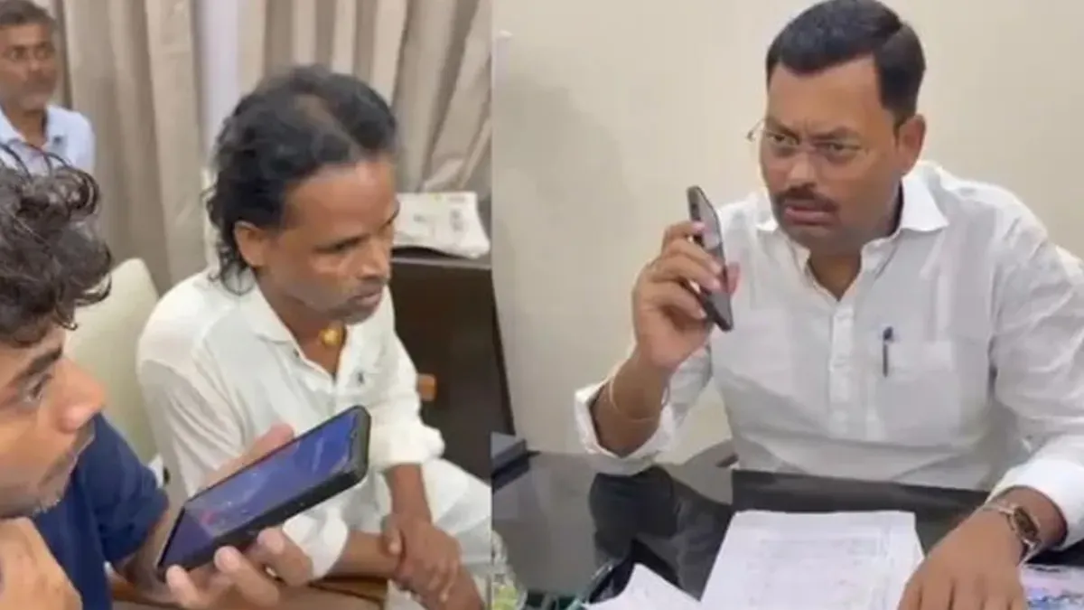 बिहार: मंत्रीजी लाउडस्पीकर पर सुन रहे थे, तभी कर्मचारी ने 50,000 की रिश्वत मांगी, नौकरी से निकाल दिया गया, वीडियो वायरल