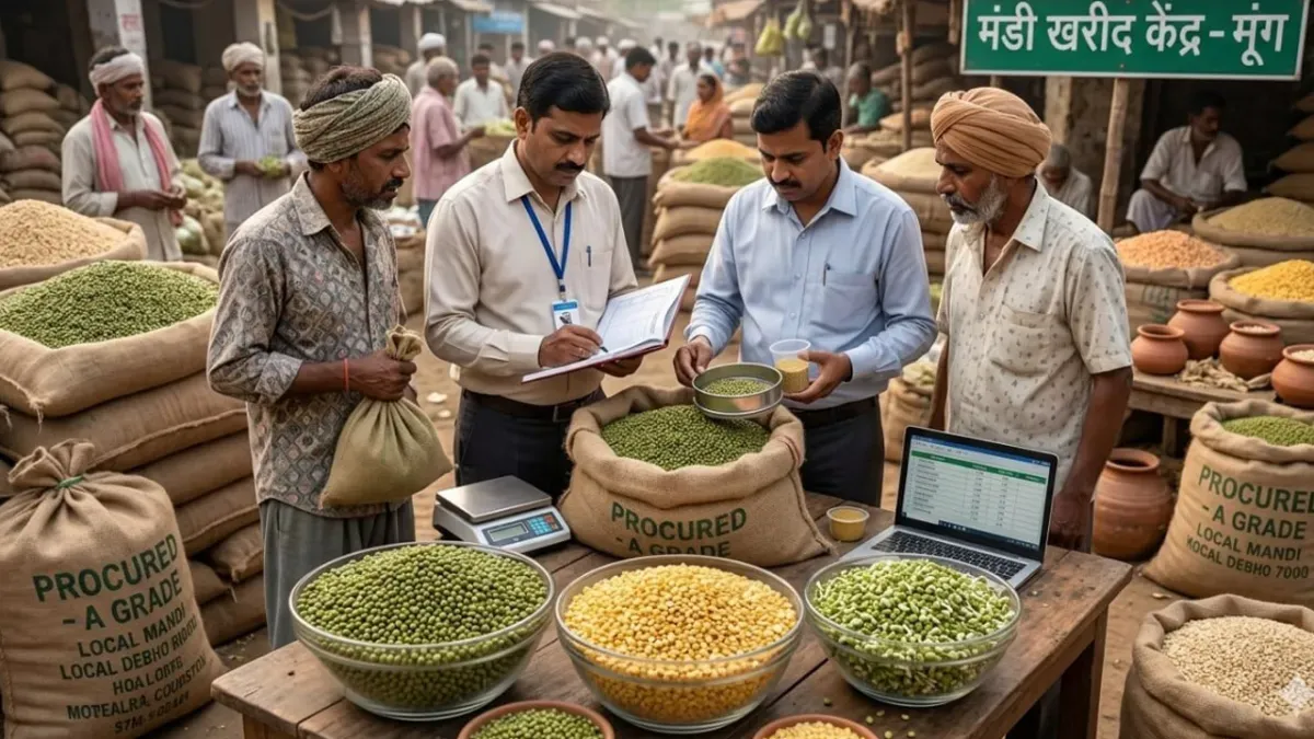 जिस मूंग की खेती किसानों ने की ही नहीं, उसे BJP सरकार ने करोड़ों में खरीदी! सामने आया बड़ा घोटाला