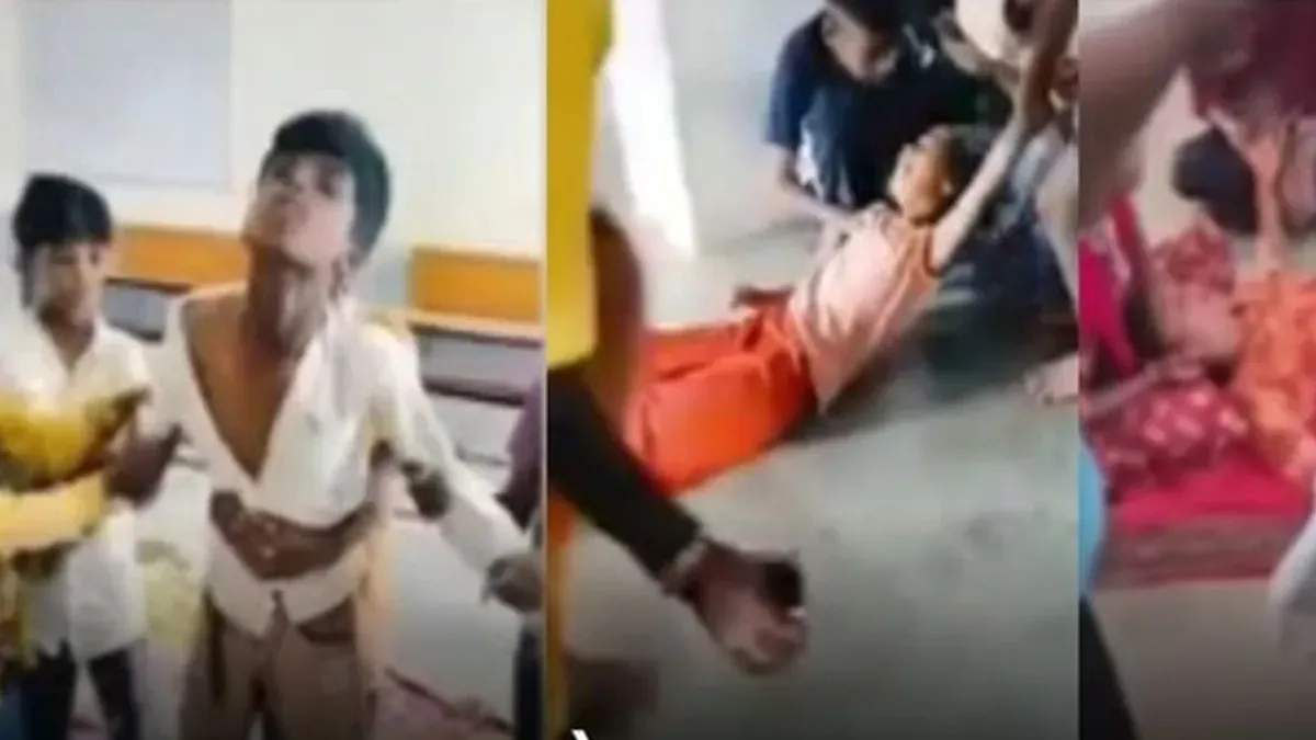 नर्मदा जिले के डेडियापाड़ा की आश्रमशाला के 11 बच्चे अचानक झूमने लगे