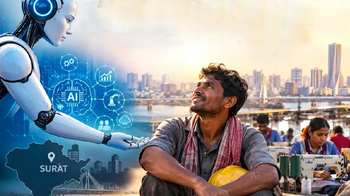 AI के युग में सूरत के श्रमिकों के लिए संवेदनशीलता भी आवश्यक है