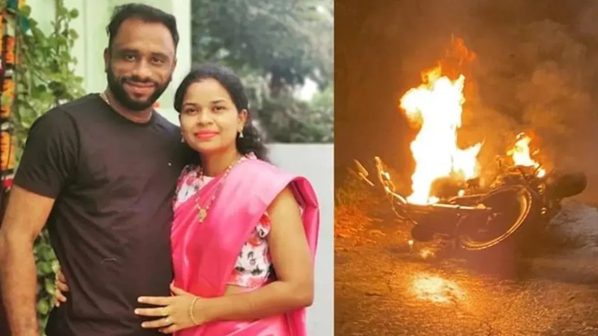 जली बाइक ने खोला हत्या की साजिश का राज, BJP नेता की पत्नी समेत 6 गिरफ्तार