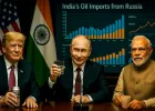 भारत की तेल नीति पर मोदी सरकार का बड़ा दांव अमेरिका से आयात 4 साल के उच्चतम स्तर पर, रूस से भी जारी है रिकॉर्ड खरीदारी।