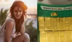 जो 15 बार शरीर पर चिपकाकर लाई 127 किलो सोना, उस एक्ट्रेस पर लगा ₹102 करोड़ का जुर्माना