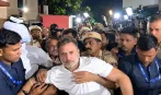 सुबह कूच, शाम को धरना और रात में हिरासत और FIR... राहुल के मेगा विरोध प्रदर्शन में क्या-क्या हुआ?