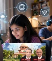 बच्चों को भी इंटरनेट इस्तेमाल करने का अधिकार, उन्हें इससे दूर रखना सही नहीं: सुप्रीम कोर्ट