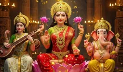 दीपावली पर माता लक्ष्मी के साथ ही भगवान गणेश और देवी सरस्वती की भी पूजा करें… ऐसा करना क्यों उत्तम है?
