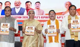 हम बांग्लादेशी 'मियाओं' से जमीन वापस लेंगे, UCC लागू करेंगे... भाजपा ने असम में 31 वादों का घोषणापत्र जारी किया