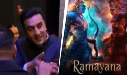 लॉस एंजेलिस में रिलीज़ हुआ रणबीर कपूर की बहुप्रतीक्षित फिल्म 'रामायण' का टीज़र