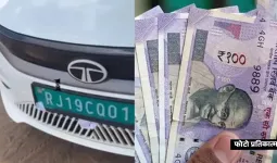 सिस्टम का 'अंधा' कानून! बिना साइलेंसर वाली इलेक्ट्रिक कार का काटा प्रदूषण चालान, मालिक चिल्लाता रहा पर पुलिस ने थमा दी चालान की रसीद