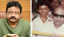 तमिलनाडु: राम गोपाल वर्मा ने करुणानिधि के पीछे खड़े बच्चे की फोटो शेयर कर कहा, 'पीछे खड़े लोग खतरनाक होते हैं'