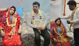 कानपुर: शादी से पहले उबलते तेल से झुलसी दुल्हन, दूल्हे ने अस्पताल के बर्न वार्ड में ही रचाई शादी