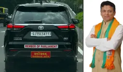 मोदीजी! आपके चुने हुए वलसाड के उच्च शिक्षित युवा सांसद धवल पटेल भी दिखावे में पड़ गए!