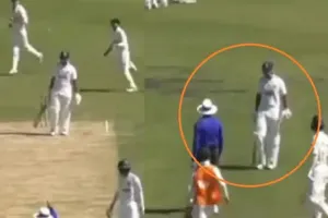 ऑस्ट्रेलिया के खिलाफ मैच में वैभव सूर्यवंशी और अंपायर में तू-तू, मैं-मैं