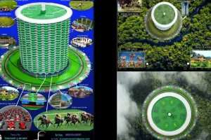 सूरत के इंजीनियर-कलाकार ने पेश किया “ग्रीन ग्लोबल स्मार्ट सिटी”– 4 किलोमीटर में बस सकेंगे 20 लाख लोग