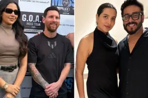 मेसी के साथ फोटो खिंचवाने वाली एक्ट्रेस कौन है? उनके पति ने गुस्से में FIR दर्ज कराई?