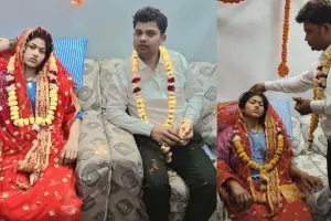 कानपुर: शादी से पहले उबलते तेल से झुलसी दुल्हन, दूल्हे ने अस्पताल के बर्न वार्ड में ही रचाई शादी