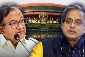 BRICS शिखर सम्मेलन के मुद्दे पर कांग्रेस का सरकार पर हमला, लेकिन थरूर ने चिदंबरम के बयान पर क्यों उठाए सवाल?
